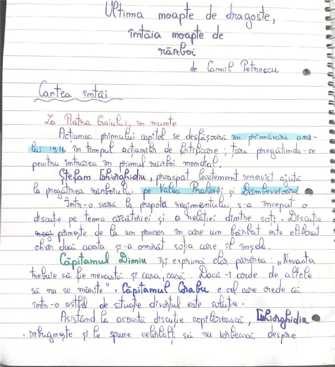 # Ultima moapte de dragoste,

# întâia moapte de

# ranboi

# Cartea întai

# La Piatra Graiului, îm munte

de Carmil Petreccu

Actiumea pri