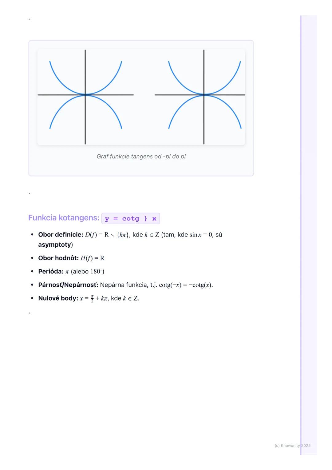 # Goniometrické funkcie

1. Prehľad a úvod

Goniometrické funkcie sú super dôležitá časť matematiky, ktorá sa zaoberá
vzťahmi medzi uhlami a