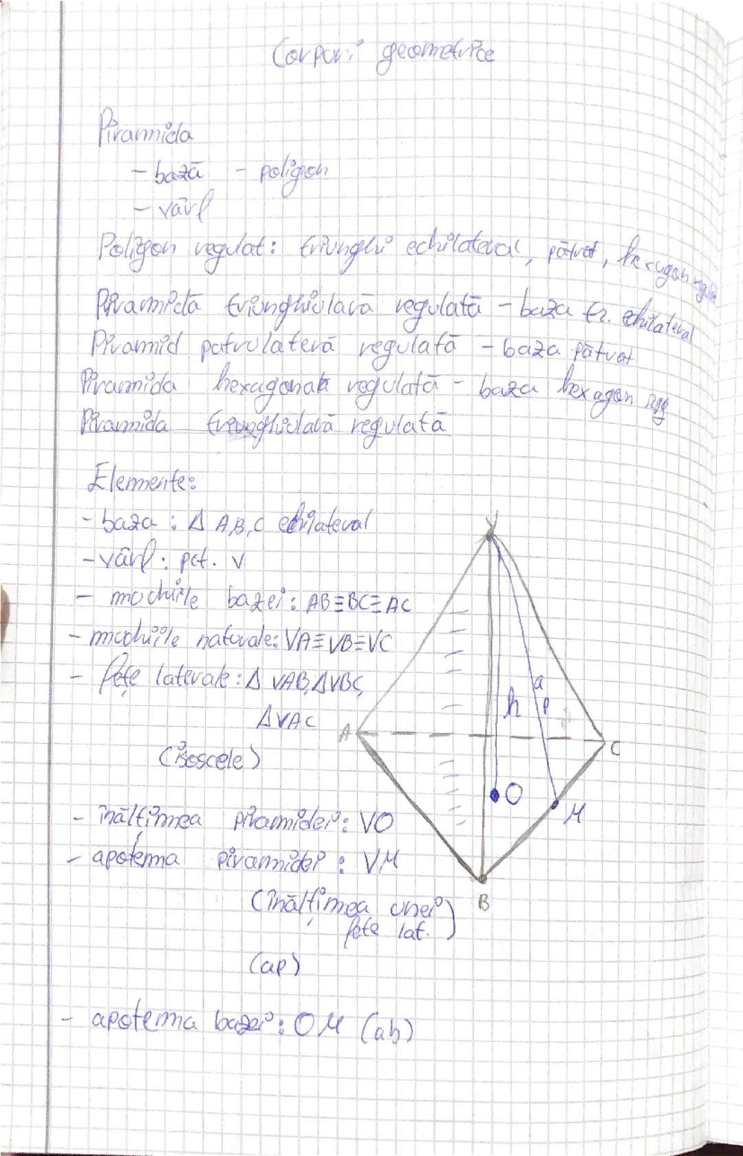 Corpuri geometrice -teorii,figuri