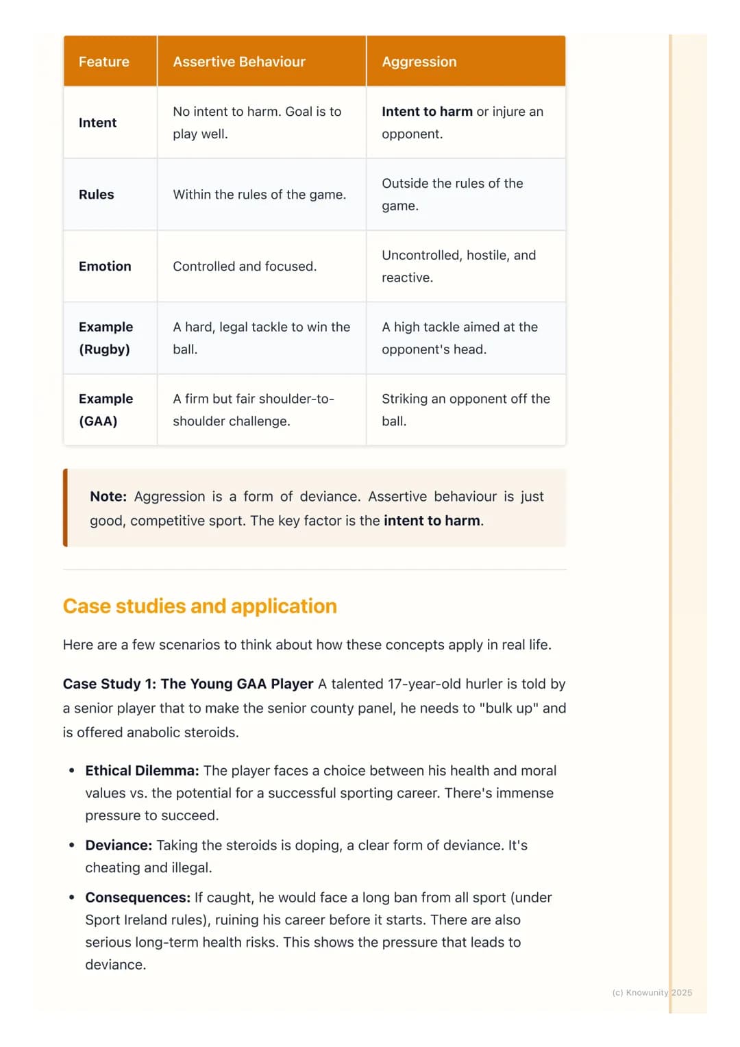 # Ethics, Fair Play, and Deviance
in Sport

Introduction to ethics in sport

This topic looks at the moral principles that govern sport. It'
