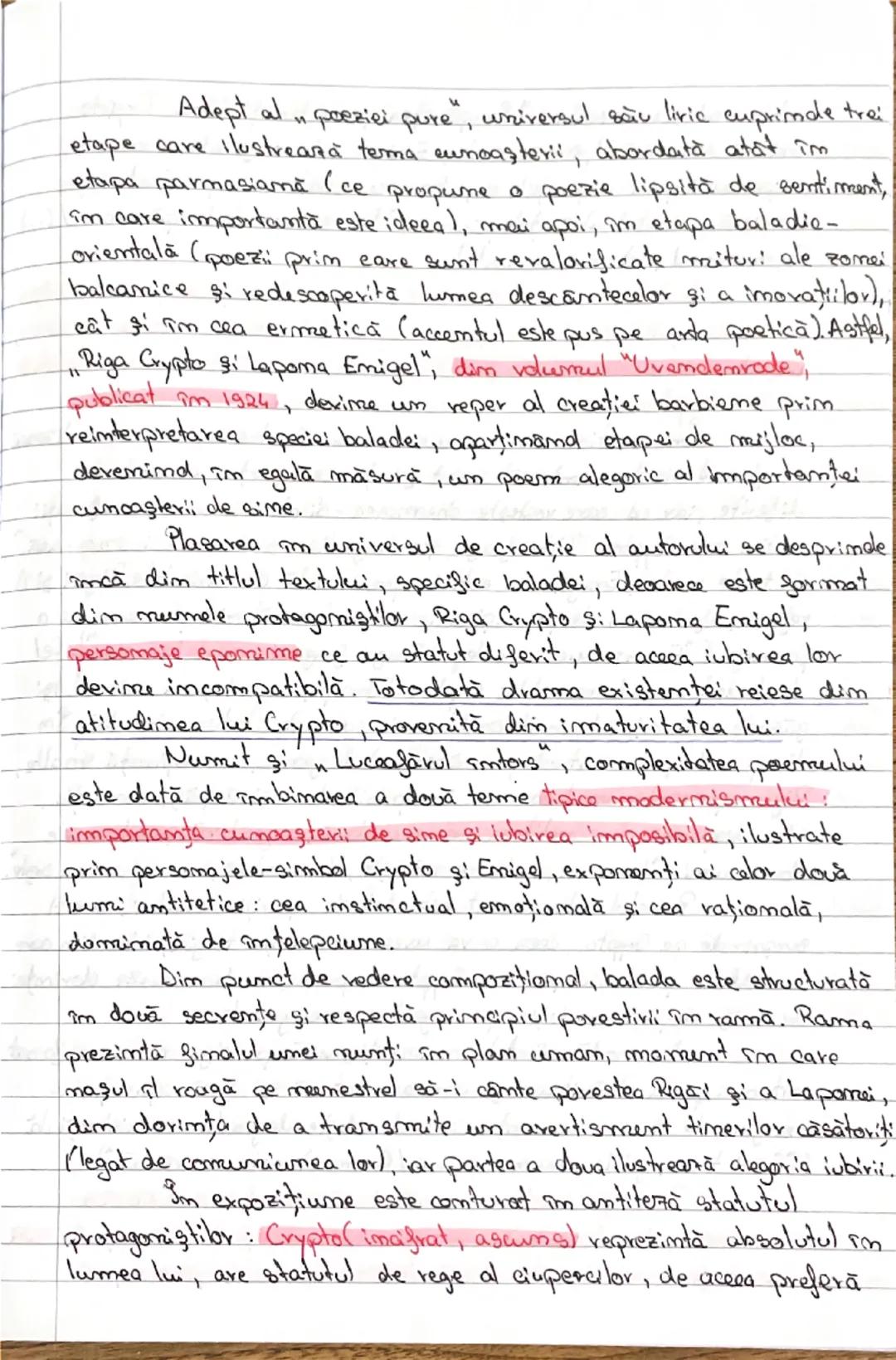 Riga Crypto şi Lapoma Enigel

Jam Barbu

Modermisimul reprezintă un curent literar şi artistic, ce,
domeimat literatura secolului af xx-lee,