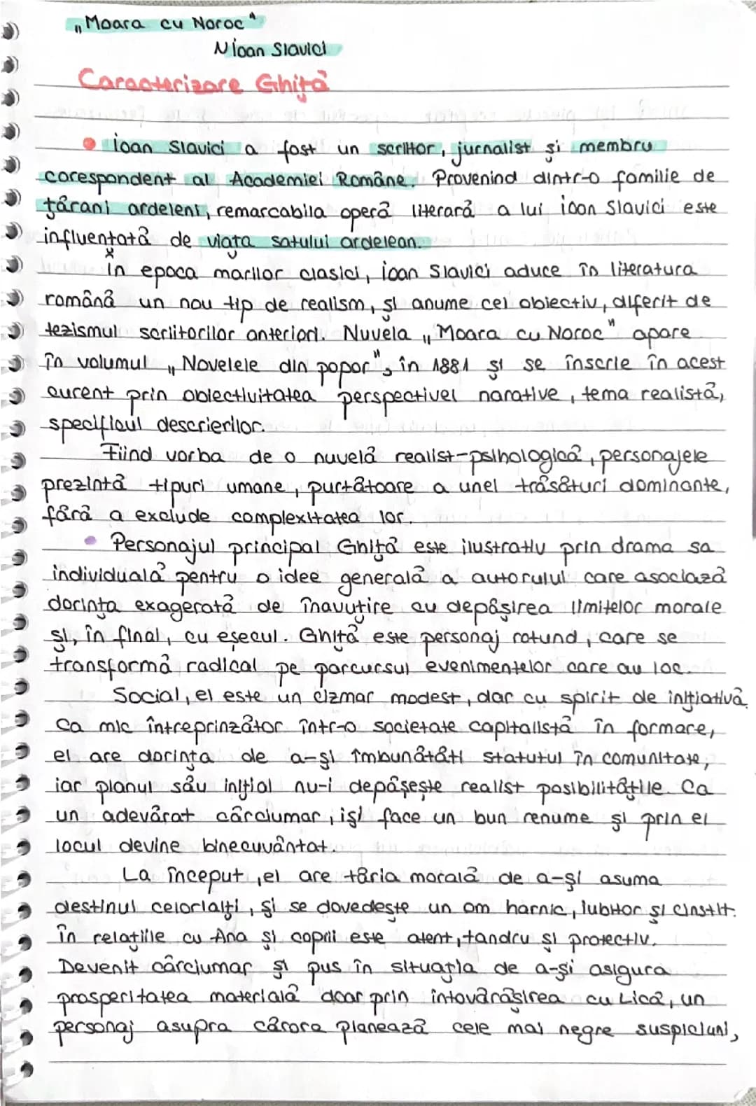 Moara cu Noroc~Ghiță 