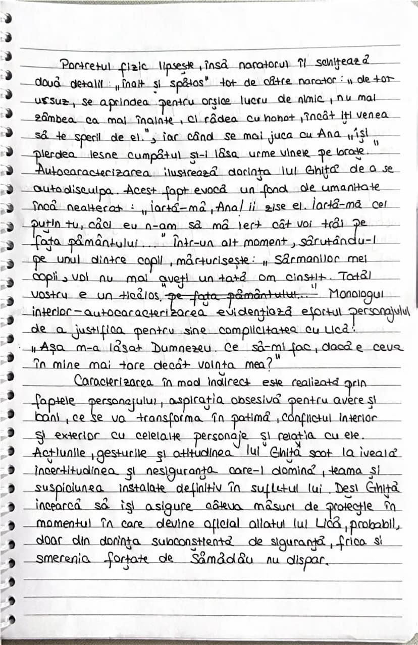 # "Moara cu Noroc"
# Nloan Slavici
# Caracterizare Ghita
- loan Slavici a fost un scriitor, jurnalist şi membru
corespondent al Academiei Ro