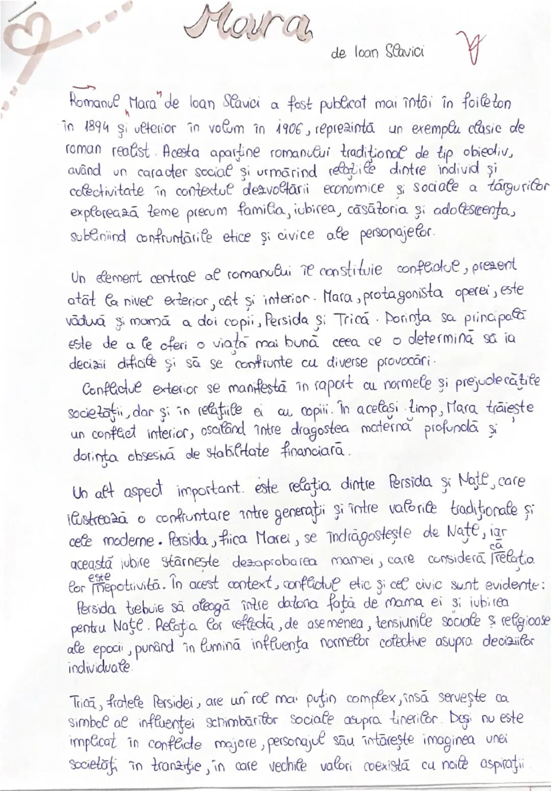 # Mara

de loan Slavici

Romanul "Mara" de loan Slavici a fost publicat mai întâi în foileton
în 1894 şi ulterior în volum în 1906, reprezin