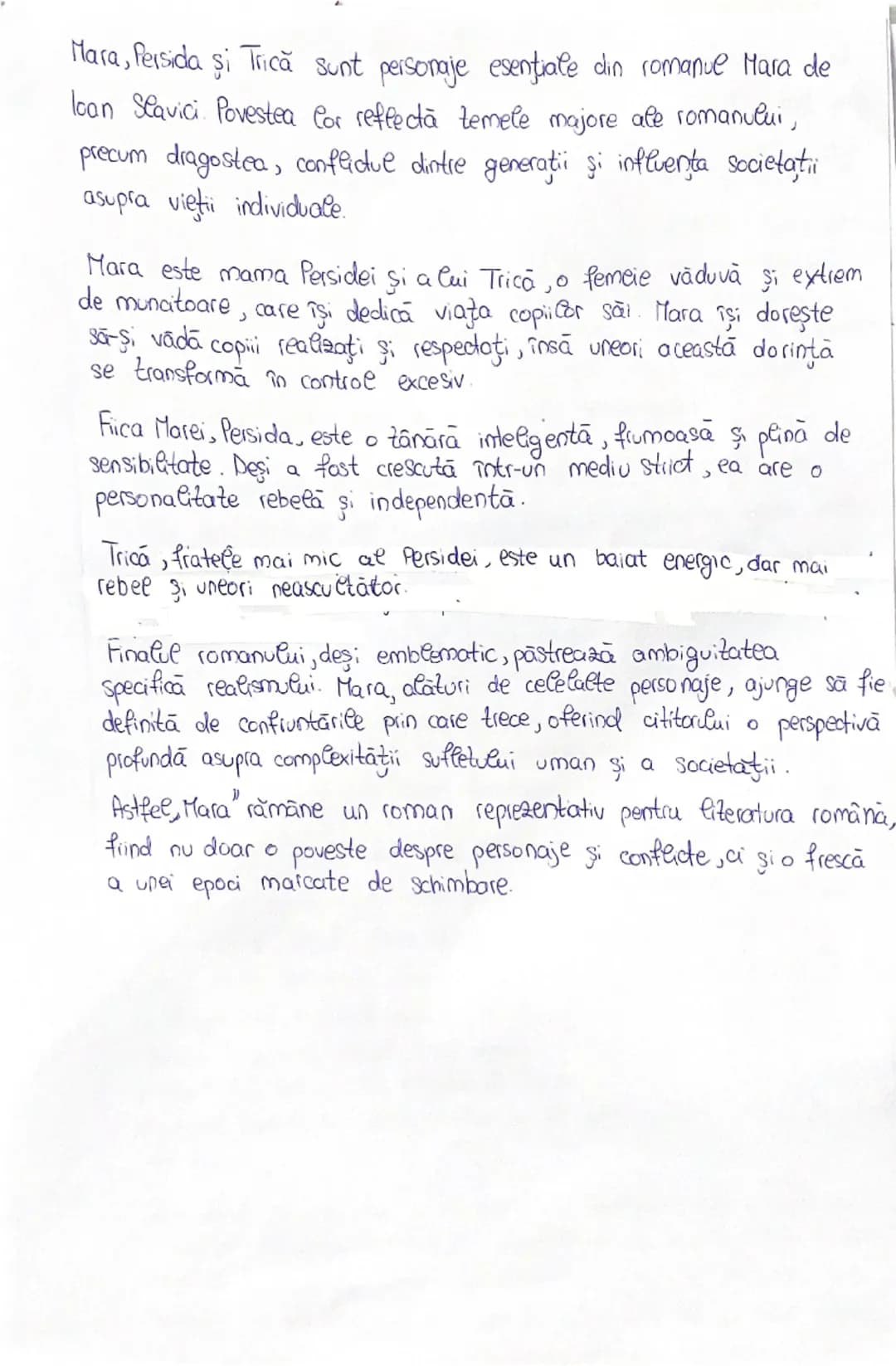 # Mara

de loan Slavici

Romanul "Mara" de loan Slavici a fost publicat mai întâi în foileton
în 1894 şi ulterior în volum în 1906, reprezin