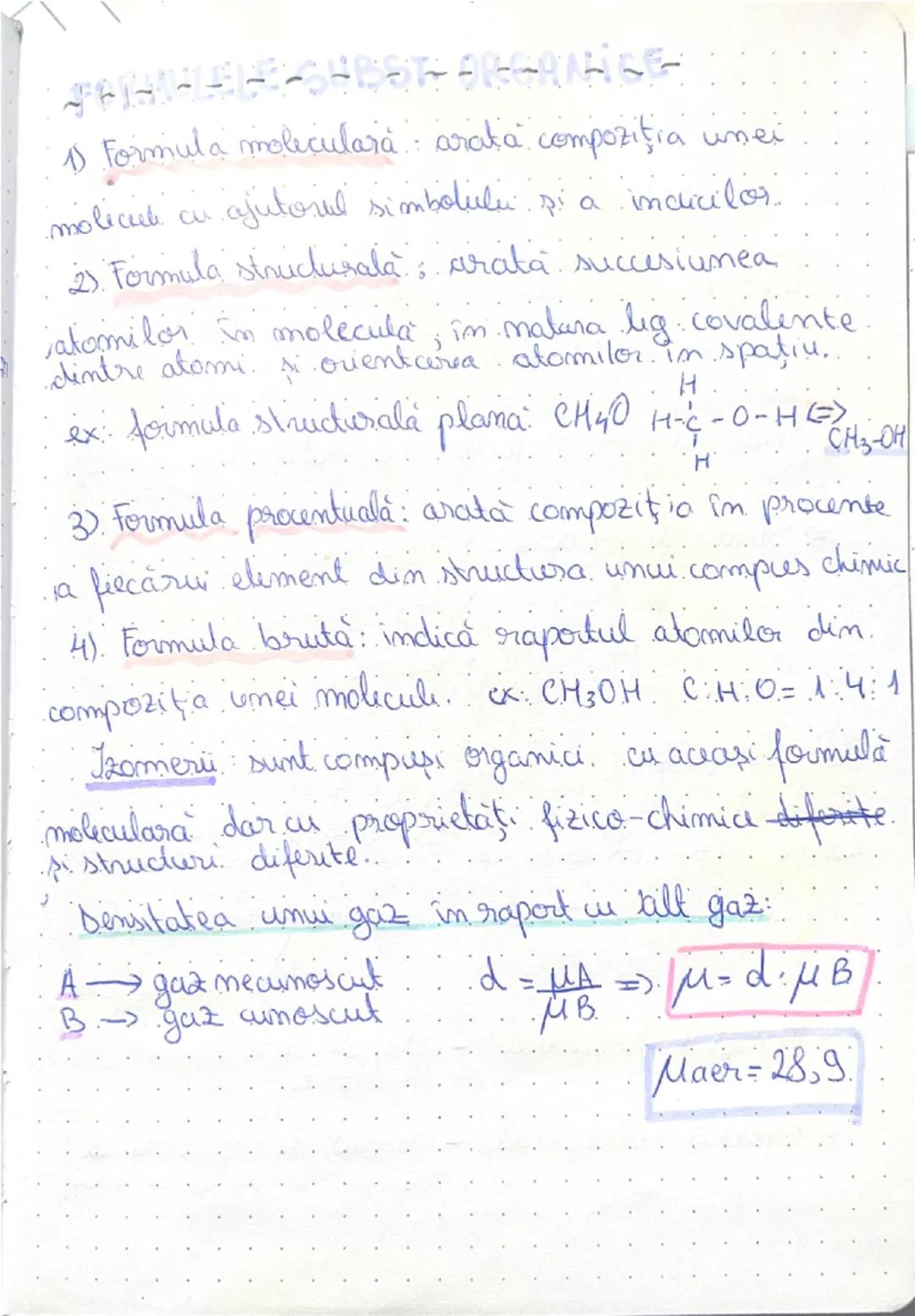 # CHIMIE

→ Chimia organică studiază hidrocarburile și derivații lor.

Hidrocarburile sunt compuși binari formați din atomi de carbon și hid