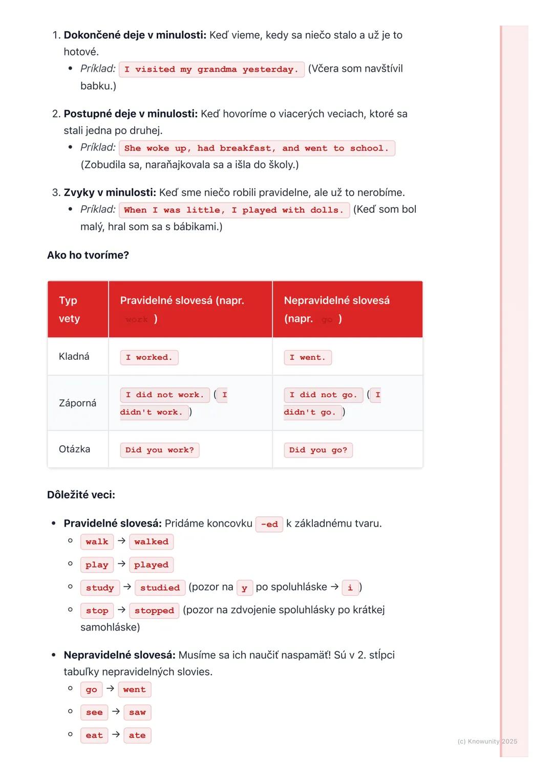 # Časy: Minulý jednoduchý a
priebehový, Predprítomný
jednoduchý

1. Prehľad časov v angličtine

Ahojte! Dnes si zopakujeme a hlavne prehĺbim