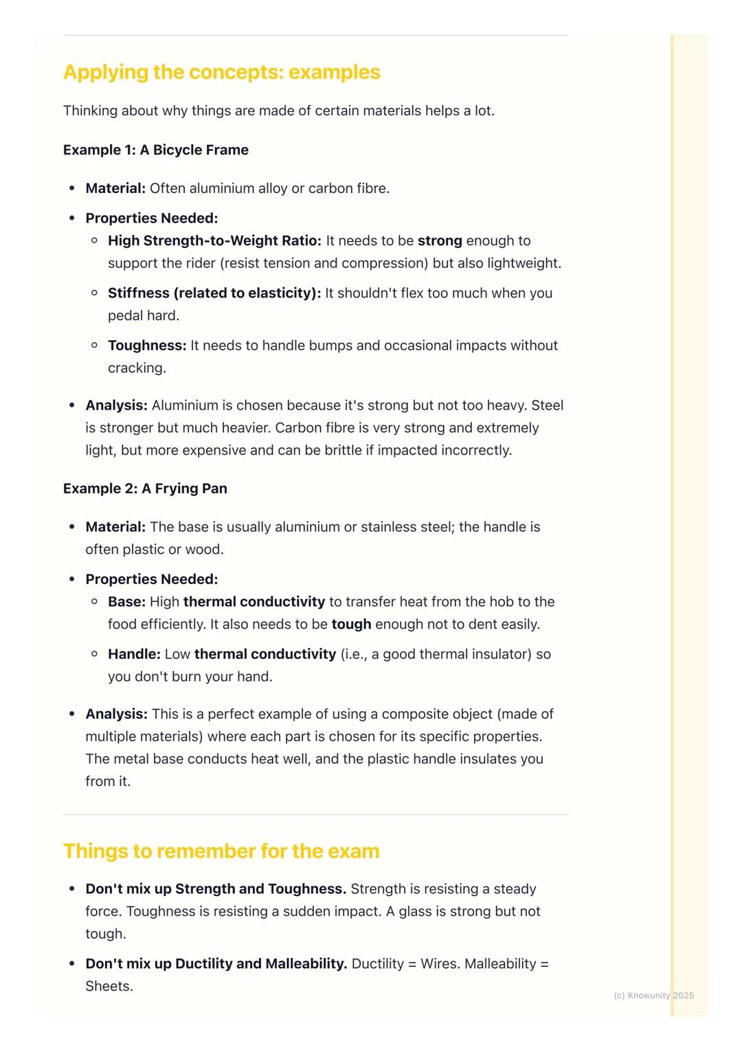 # Properties of Materials

Introduction to material properties

When engineers design something, like a bridge or a phone, they have to
choo