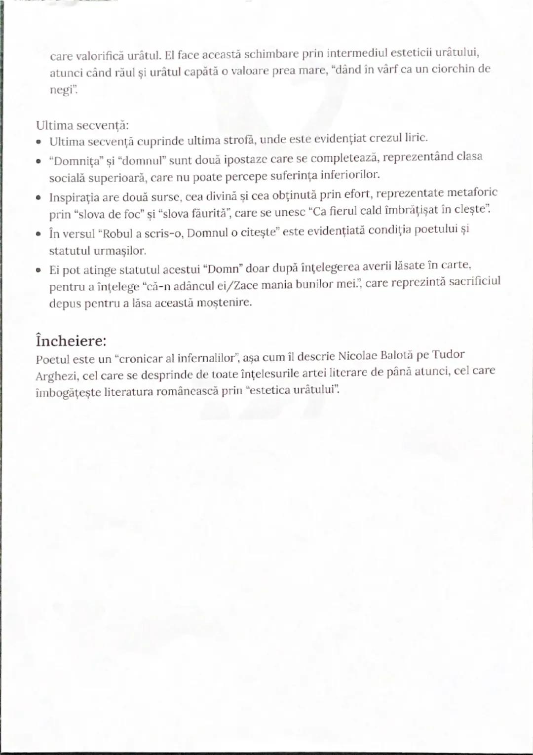 # Testament
Tudor Arghezi

Genul liric:

Genul liric cuprinde operele în care, cu ajutorul cului liric, sunt exprimate ideile,
gândurile şi 