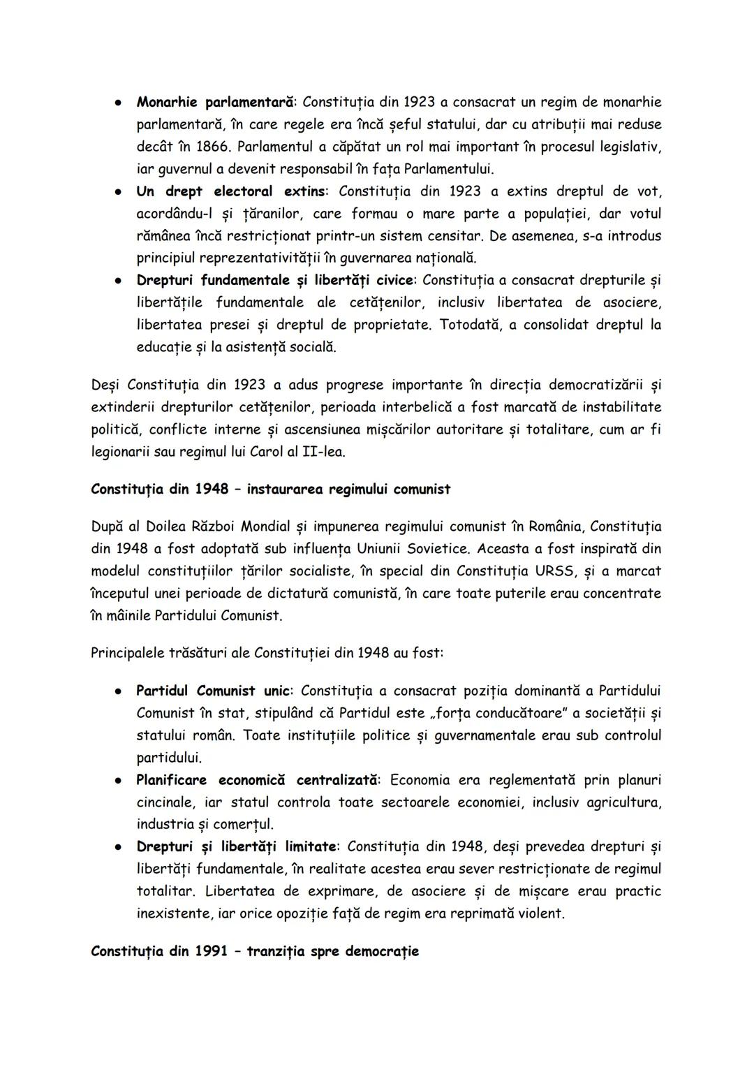 # Constituţiile României: de la 1866 la 1991 comparație și evoluție

Constituţiile României au reflectat schimbările politice, sociale și ec