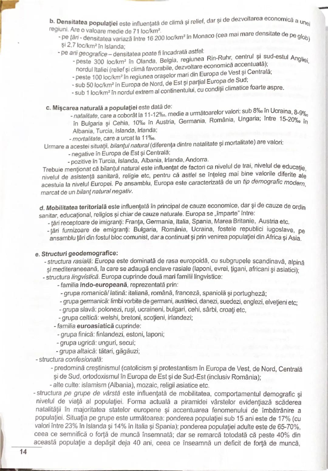 ## 2. Elemente de geografie fizică

## 2.1. Relieful major al Europei

a. **Altimetric,** Europa se desfășoară între -28 m în Câmpia Precasp