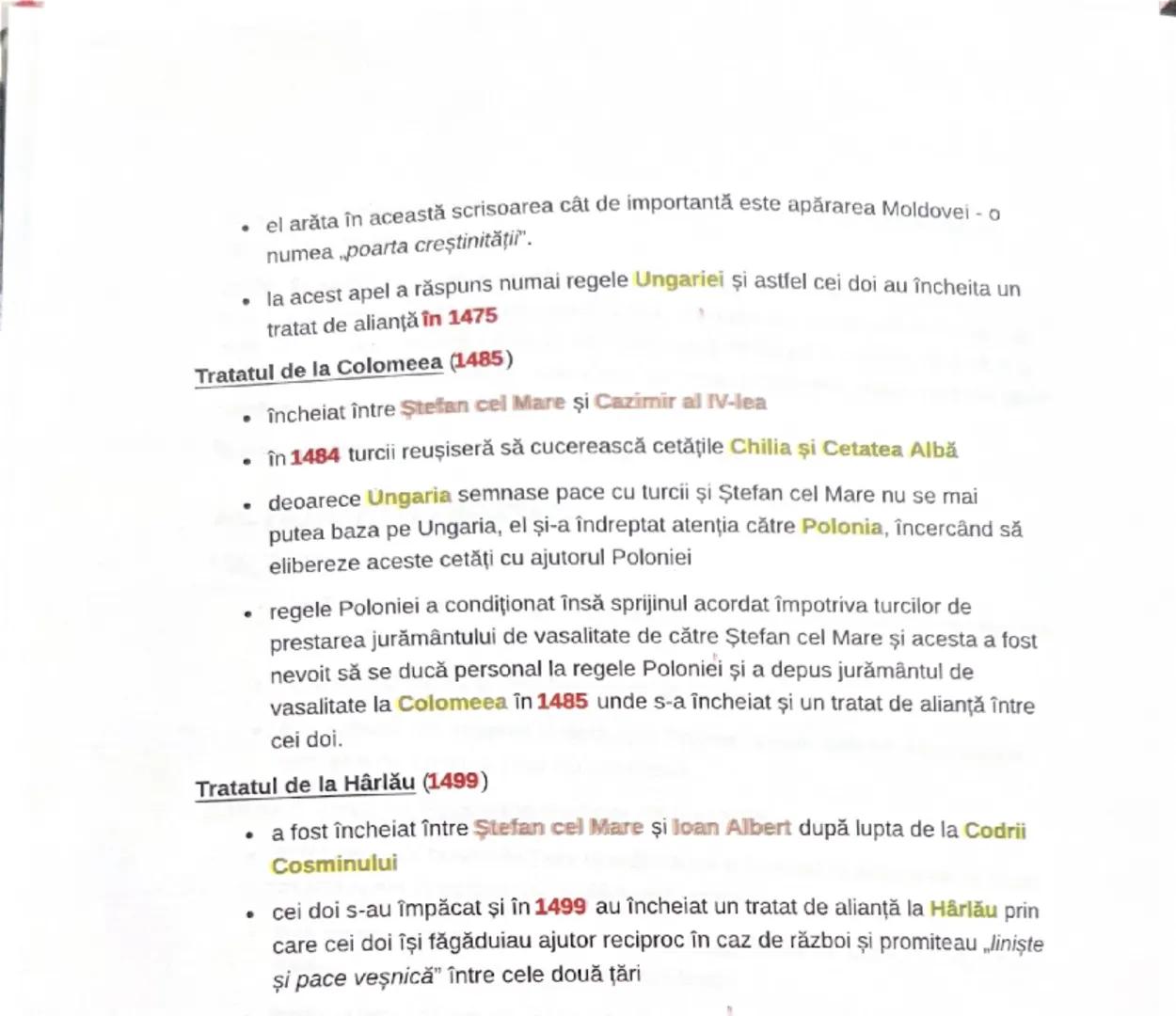 ȘTEFAN CEL MARE (1457-1504) - Moldova
ACŢIUNI MILITARE
Lupta de la Baia (1467)
• a avut loc între Stefan cel Mare şi Matei Corvin
• lupta a 