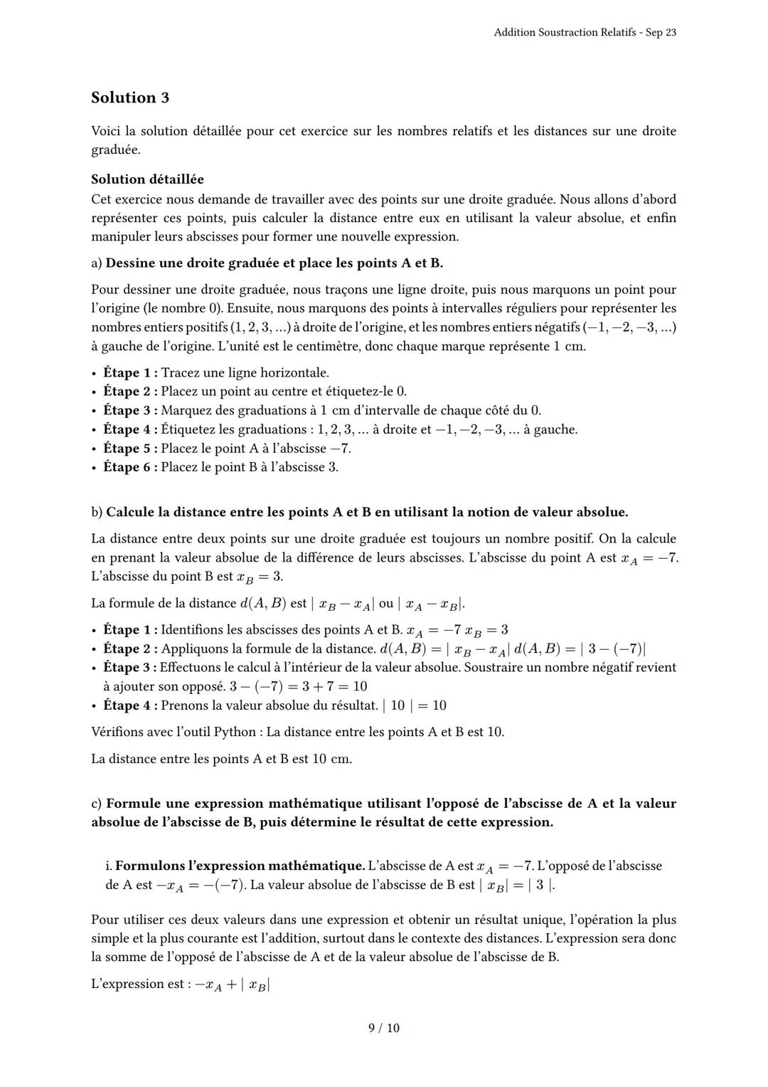 # Addition Soustraction Relatifs

Généré par Knowunity.fr - Sep 23

Description: Cet examen couvre l'addition et la soustraction des nombres