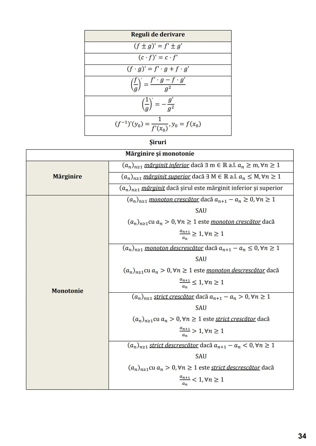# Subiectul I.1
# PROGRESII
| ARITMETICE | GEOMETRICE |
|---|---|
| **Notații** |
| $\leftarrow (a_n)_{n \geq 1} \iff a_1, a_2, a_3,..., $