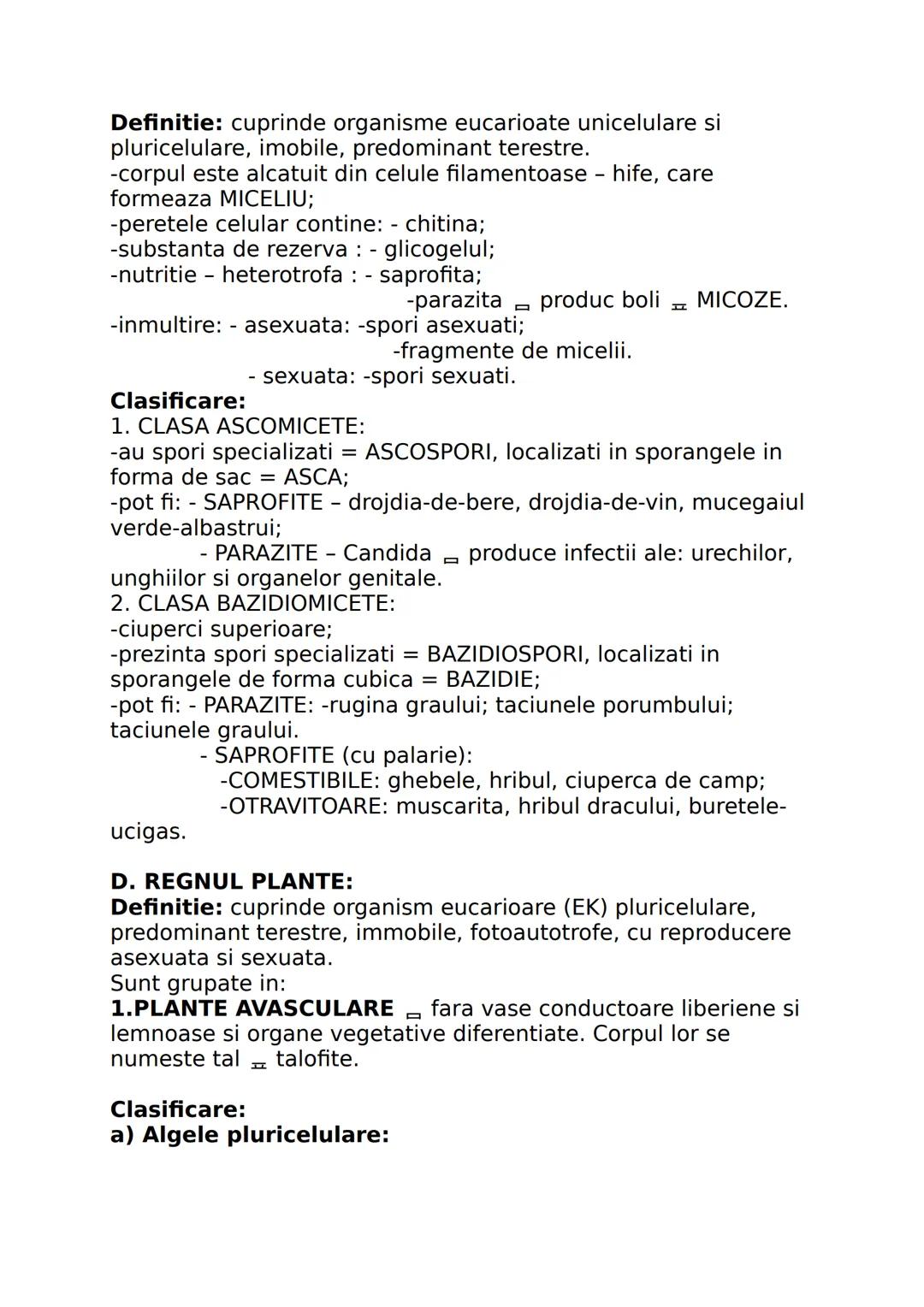 --- OCR Start ---
CLASA A IX-A
I. DIVERSITATEA LUMII VII
Stiinta care studiaza clasificarea lumii vii se numeste
SISTEMATICA sau TAXONOMIE.