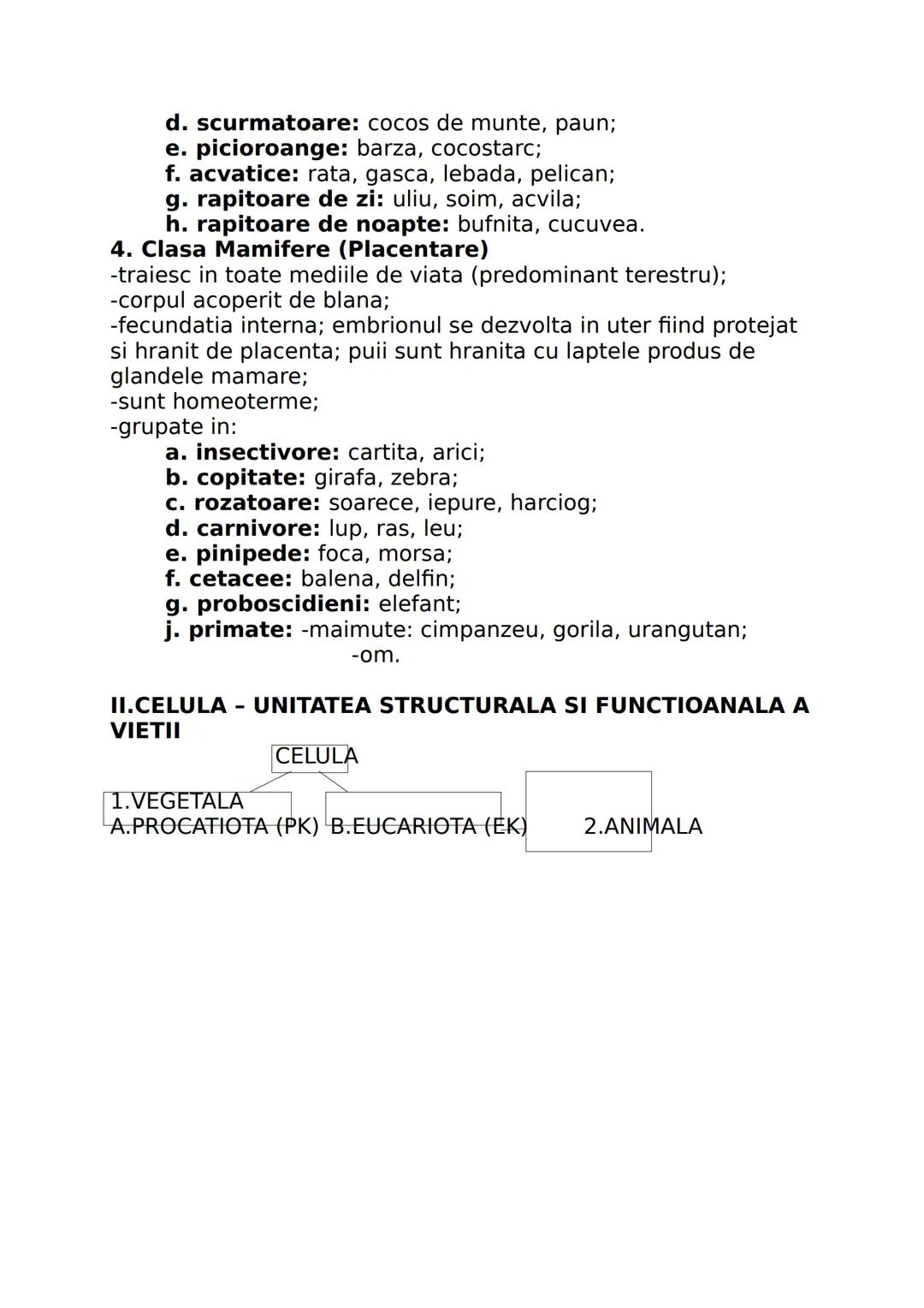 --- OCR Start ---
CLASA A IX-A
I. DIVERSITATEA LUMII VII
Stiinta care studiaza clasificarea lumii vii se numeste
SISTEMATICA sau TAXONOMIE.