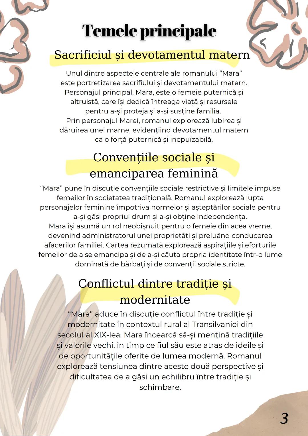 --- OCR Start ---
"Mara" Ioan Slavici
Mara rezumat după Ioan Slavici, am
inclus aici o descriere a romanului
scris de către Ioan Slavici în