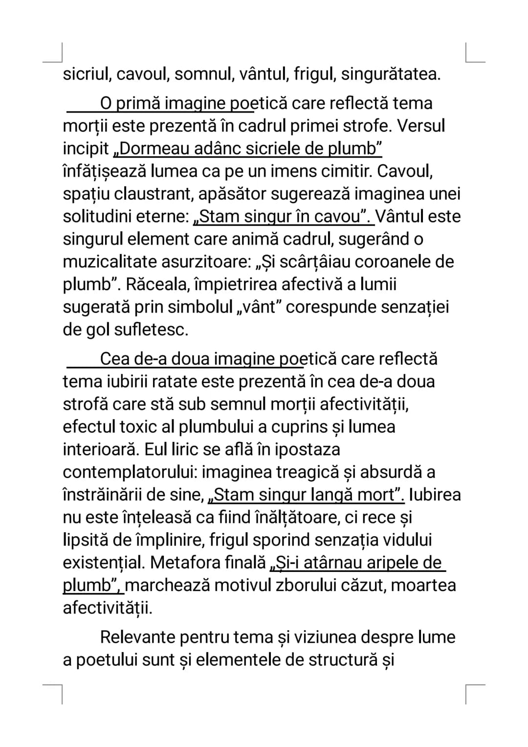 Plumb
De George Bacovia
Tema şi viziunea despre lume
Simbolismul este un curent literar apărut în
Franţa în a doua jumătate a secolului a