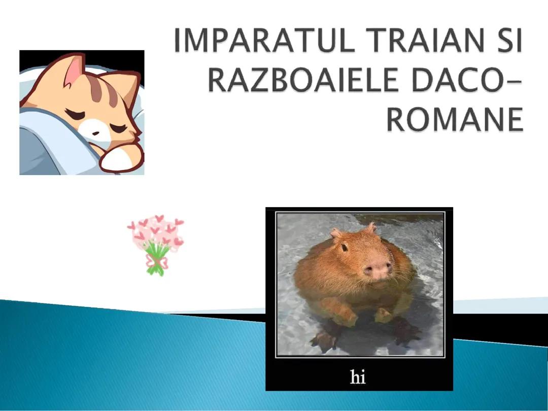 Imparatul Traian razboaiele daco-romane