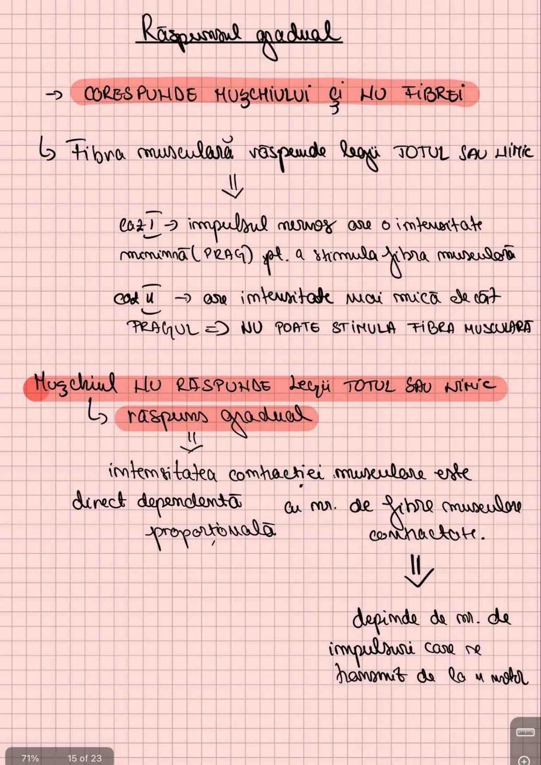 # Capitolul 8
# ȚESUTUL MUSCULAR
!!! Se distinge de restul țesuturilor - CONTRACTILITATE
Umitatea STRUCTURALĂ → fibra musculară /
→ celula m