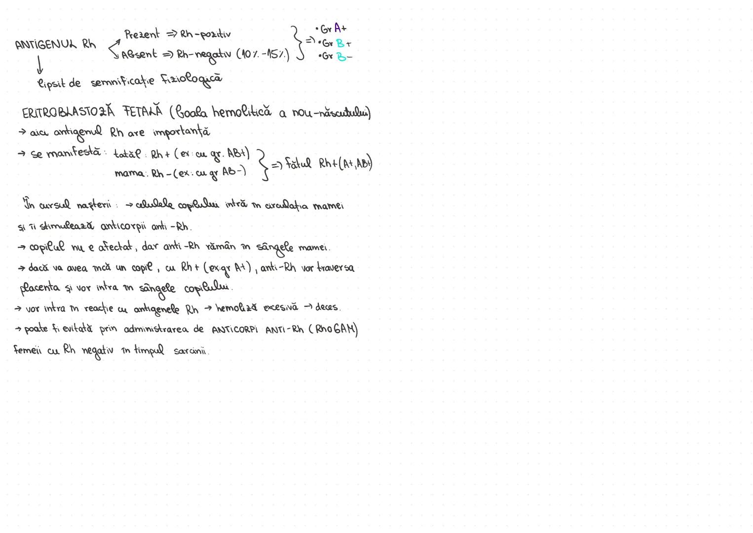 # N GRUPELE SANGUINE N
ANTIGEN → sunt proteine
pot fi A, si B
prezenta sau absenta lor determina grupa de sange
sunt lipsite de semnific