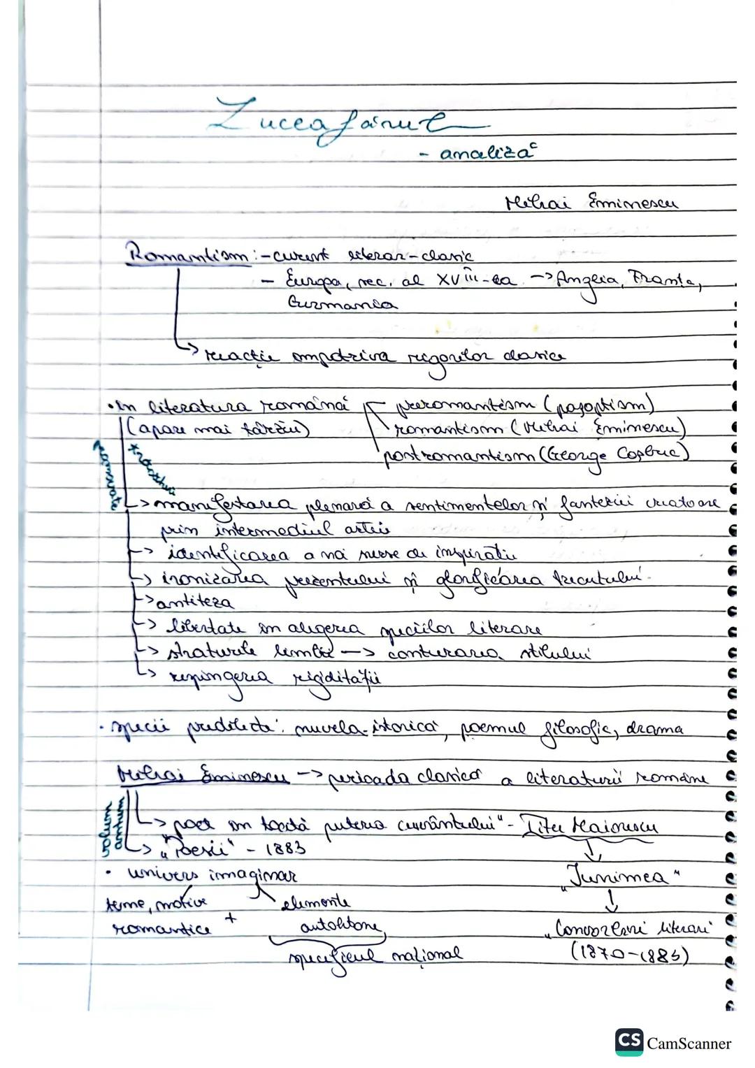 # Luceafărul
- analiza
Hihai Eminescu
Romantiom:-curent ecberar-clasic
-
Europa, nec. al Xvii-ca-Angera, Franta,
Guzmania
• reactie omp