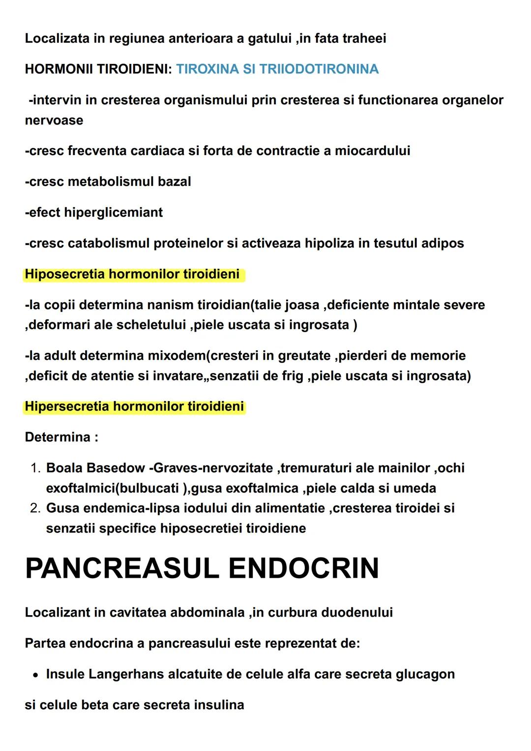 # SISTEMUL ENDOCRIN
* este alcatuit din organe cu secretie interna =glande endocrine
* glandele endocrine secreta substante chimice act