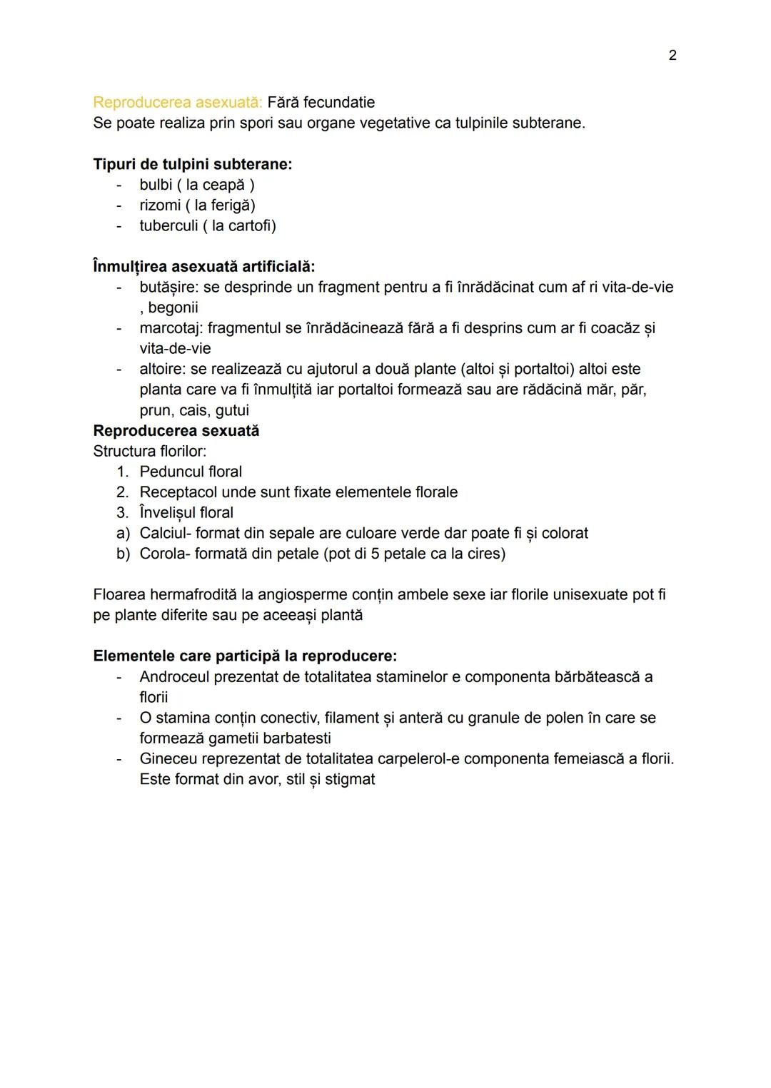 # Sistemul reproducator la mamifere şi
reproducerea la plante
Sistemul reproducator poate fi clasificat:
- Aparat reproducator masculin
- A