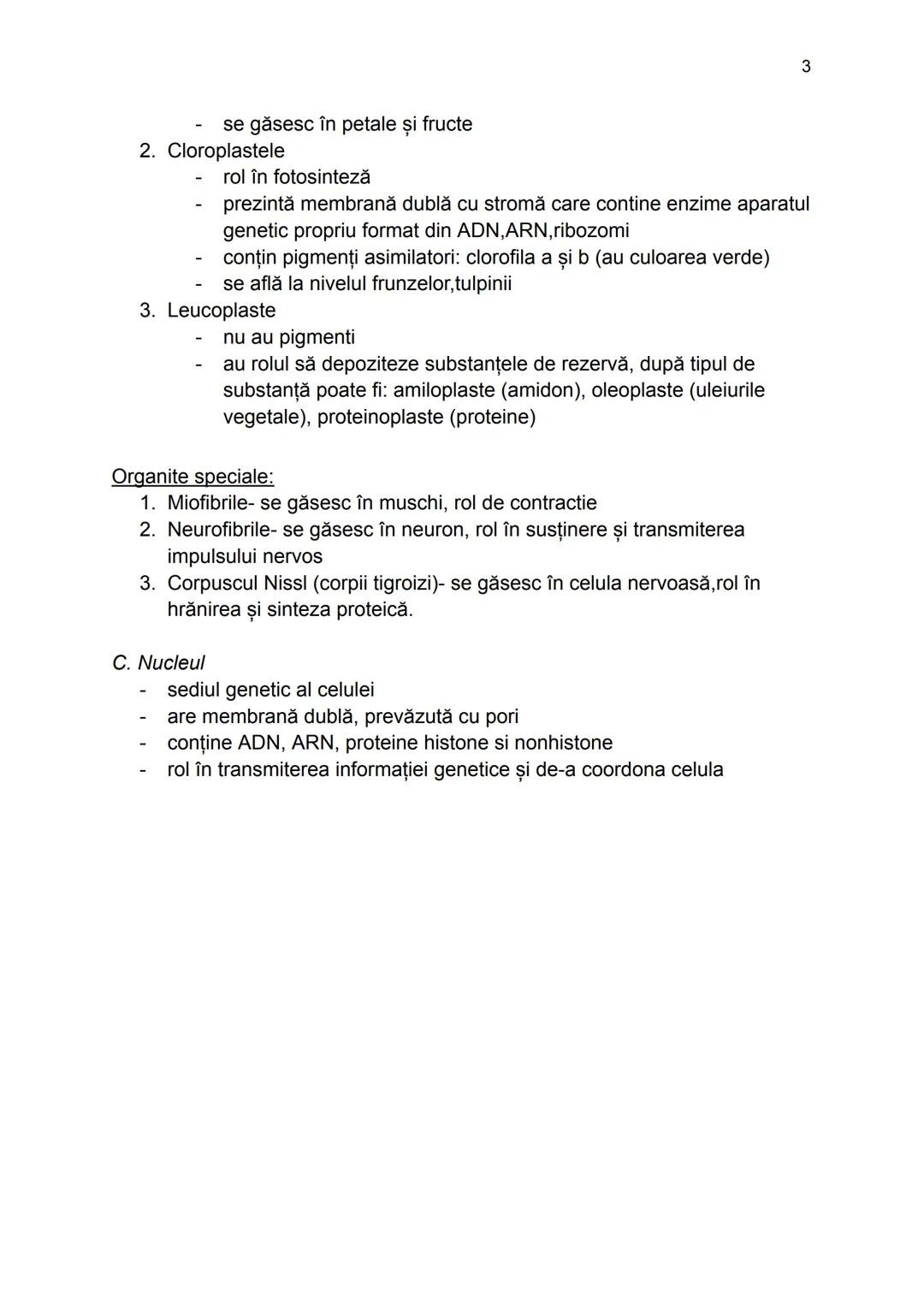 --- OCR Start ---
are organite comune și specifice (care se întâlnesc doar în anumite
celule)
Organite comune:
1. Mitocondria
membrană dublă