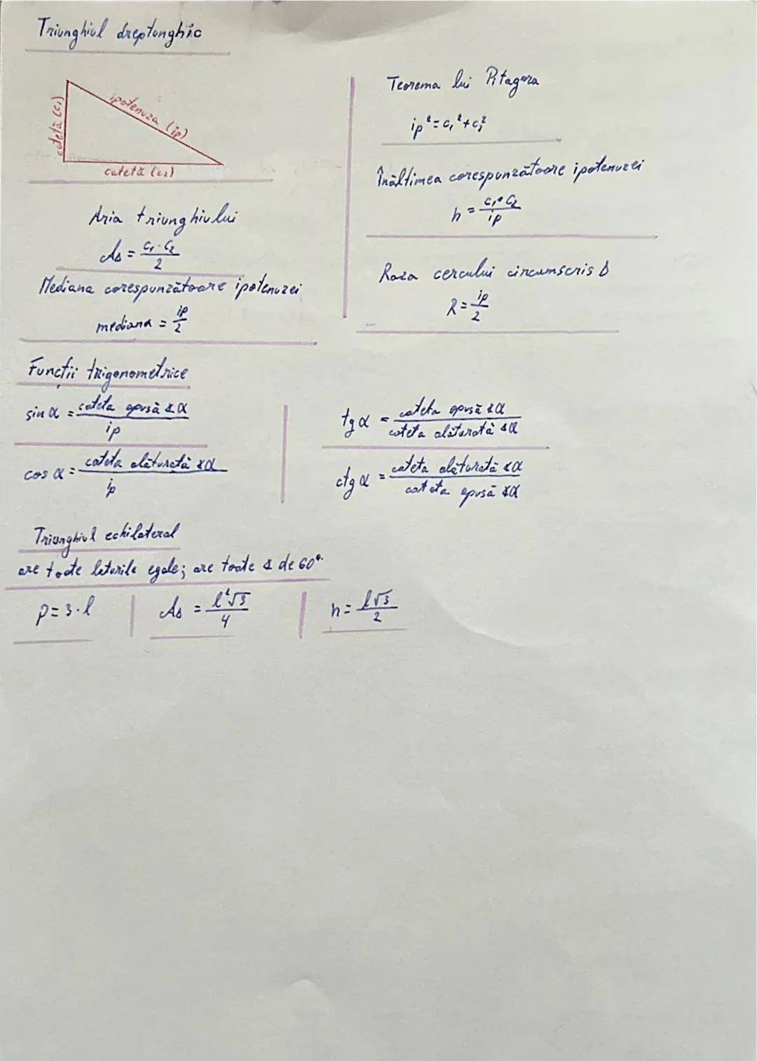 Subiectul I. 6
Elemente de trigonometrie
Cercul trigonometric
Sin
$
\frac{\pi}{2}$
(0,1)
(-1,0) $\pi$
(0-1)
(1,0) cos
$2\pi$
sin