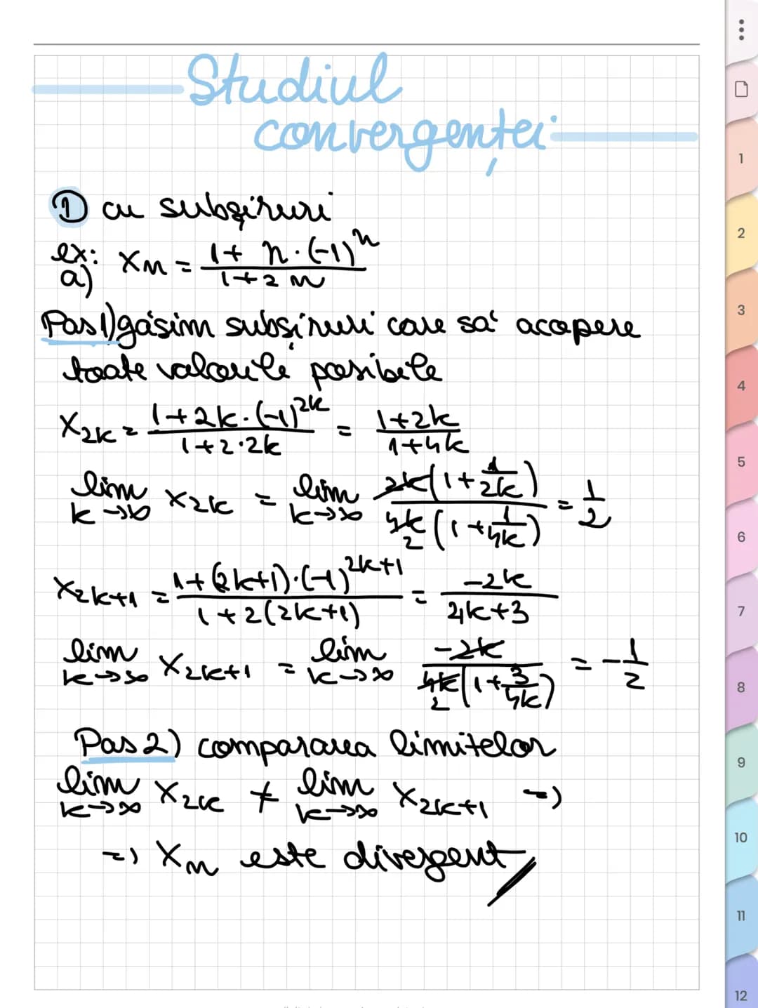 # Sume
remarcabile
① $\sum_{k=1}^{n} k = \frac{n(n+1)}{2}$
② $\sum_{k=1}^{n} k^2 = \frac{n(n+1)(2n+1)}{6}$
③ $\sum_{k=1}^{n} k^3 = [\frac