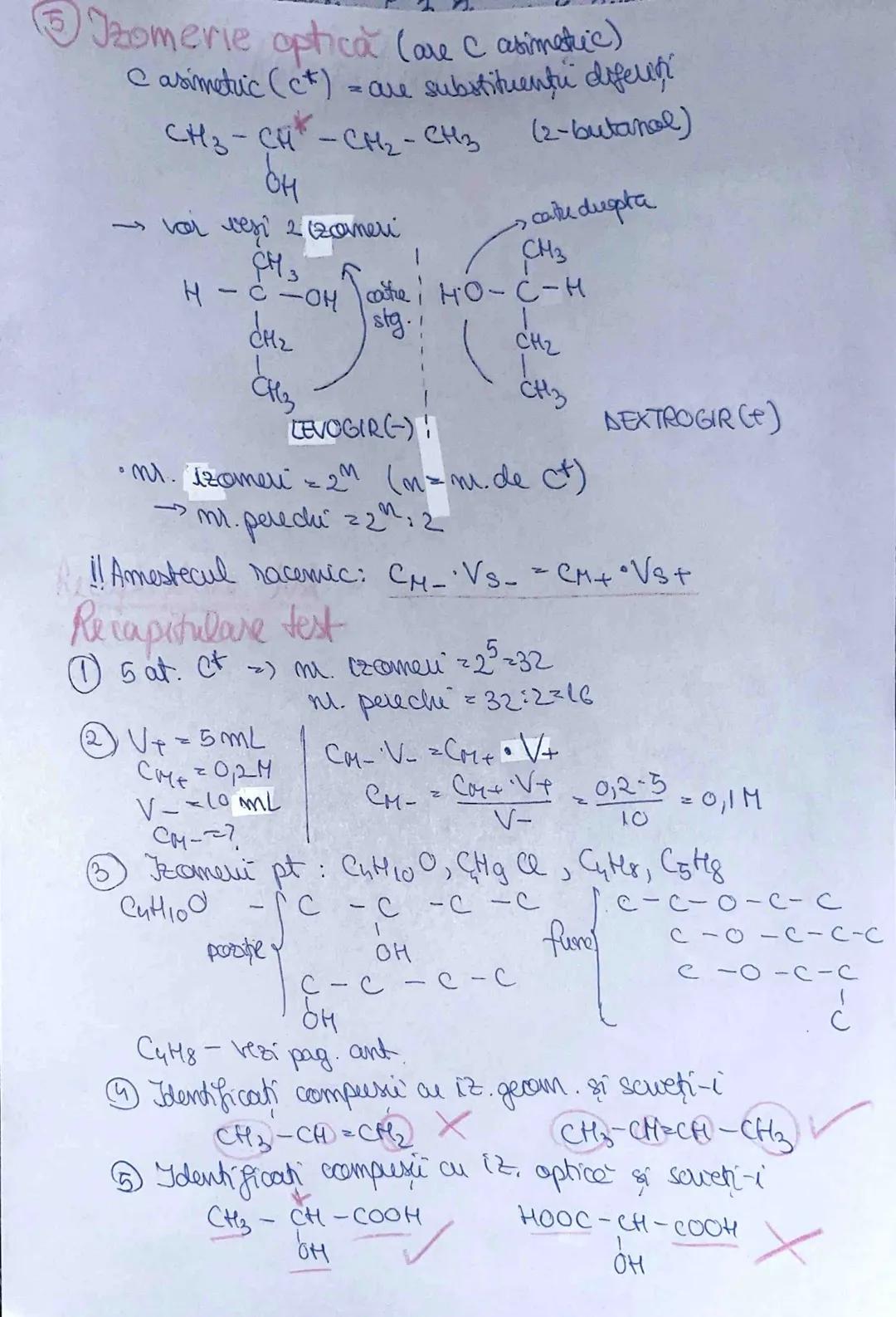 Capi:
# Komerie
1. Izomerie de catena (pt.alcami-$C_nH_{2n+2}, m \geq 4$)
$C_4H_{10}$-CH3-CH2-CH2-CH3 (n butan)
CH3-CH-CH3 (izobutan)
C