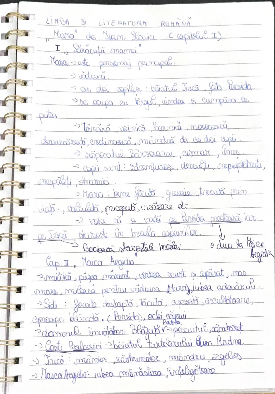 LIMBA ŞI LITERATURA ROMÂNĂ
Mara" de Jean Slavici ( capitolul Ⅰ)
I,, Sărăcuți mamei "
Mara-seste personaj principal.
putea
vădură.
→ au doi c