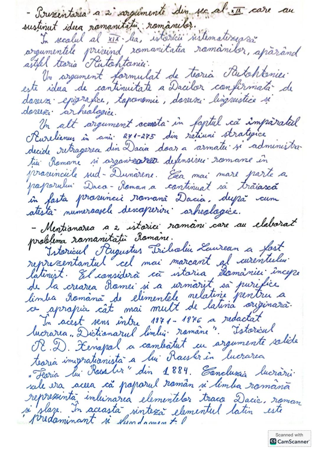 # I Romanitatea románilor în
viziunea istoricilor.
- Introducerea:
Romanitatea románilor reprezintă componenta
fundamentalà a identitāti p