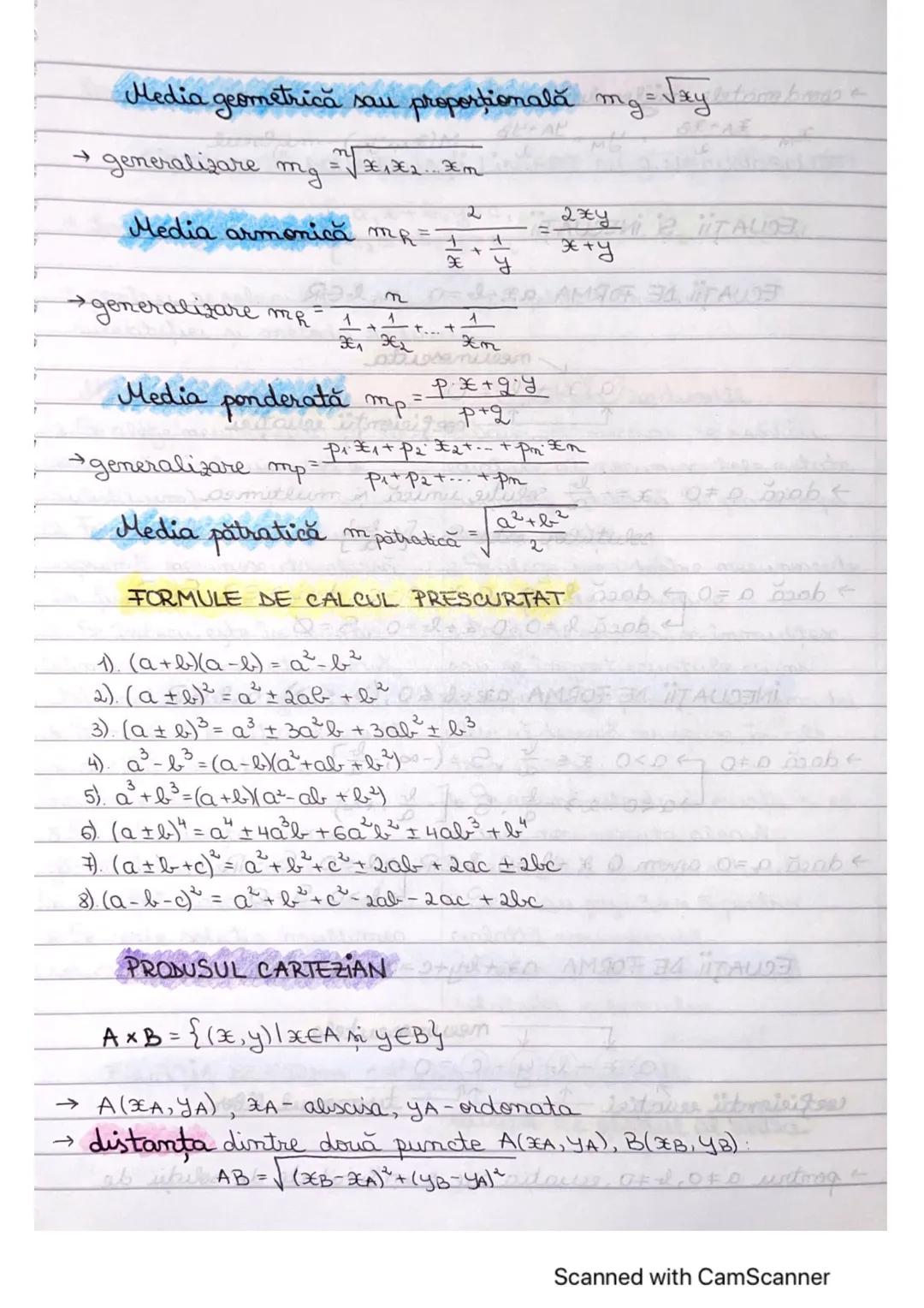 # BREVIAR TEORETIC V-VI
A
ALGEBRA
MULTİMİ NUMERICE
IN-multimea numerelor naturale.
IN*=IN 203
2-multimea numerelor întregi
2*=2{0}
Z