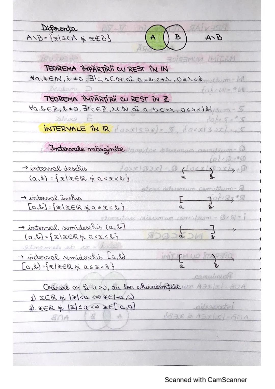 # BREVIAR TEORETIC V-VI
A
ALGEBRA
MULTİMİ NUMERICE
IN-multimea numerelor naturale.
IN*=IN 203
2-multimea numerelor întregi
2*=2{0}
Z