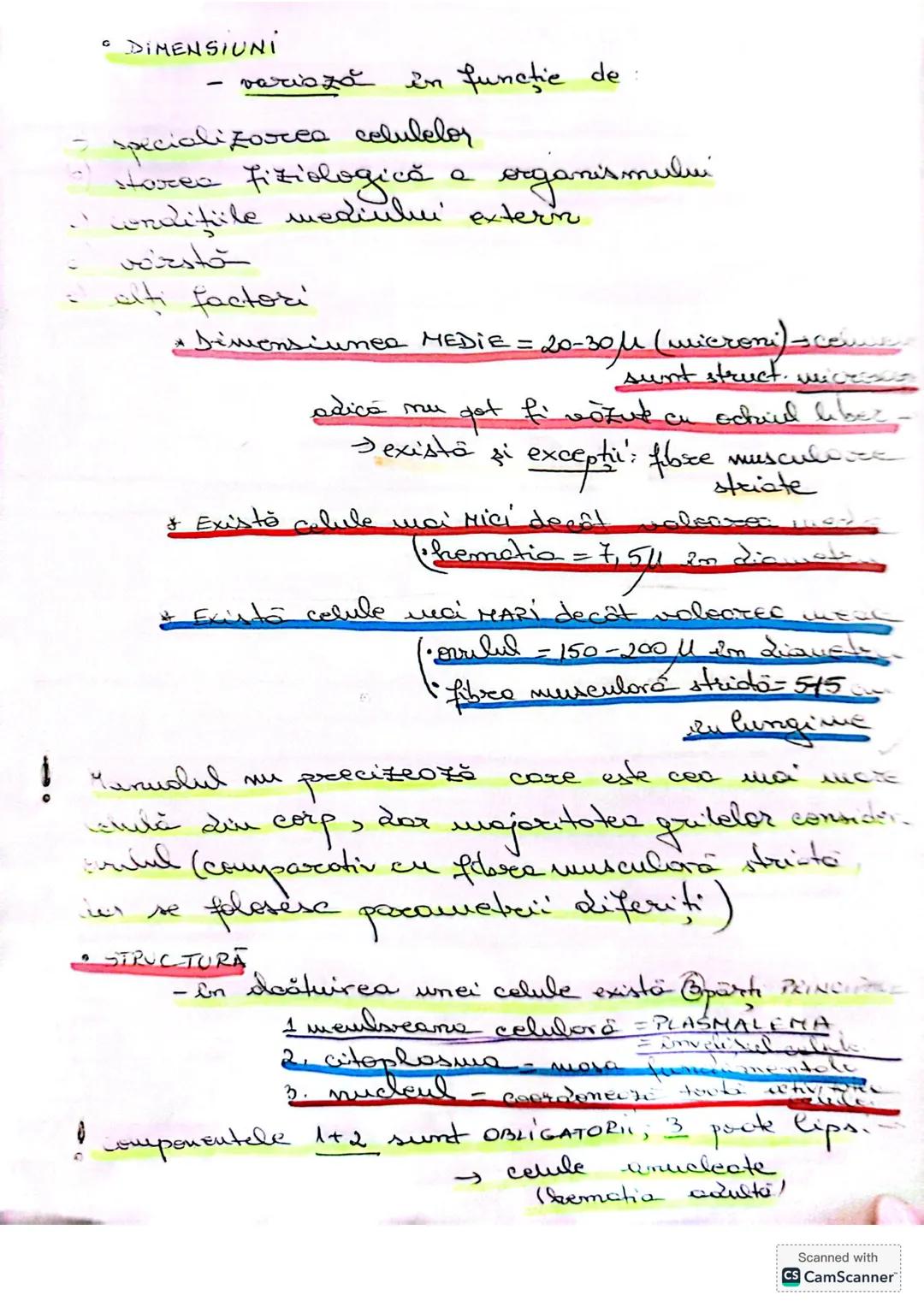 --- OCR Start ---
CELULA
• DEFINIŢIE unitatea de bază MORIOFUNCTIONALACERET
a organizöri moderici v tore
le sunt forme din celule
* O celulă