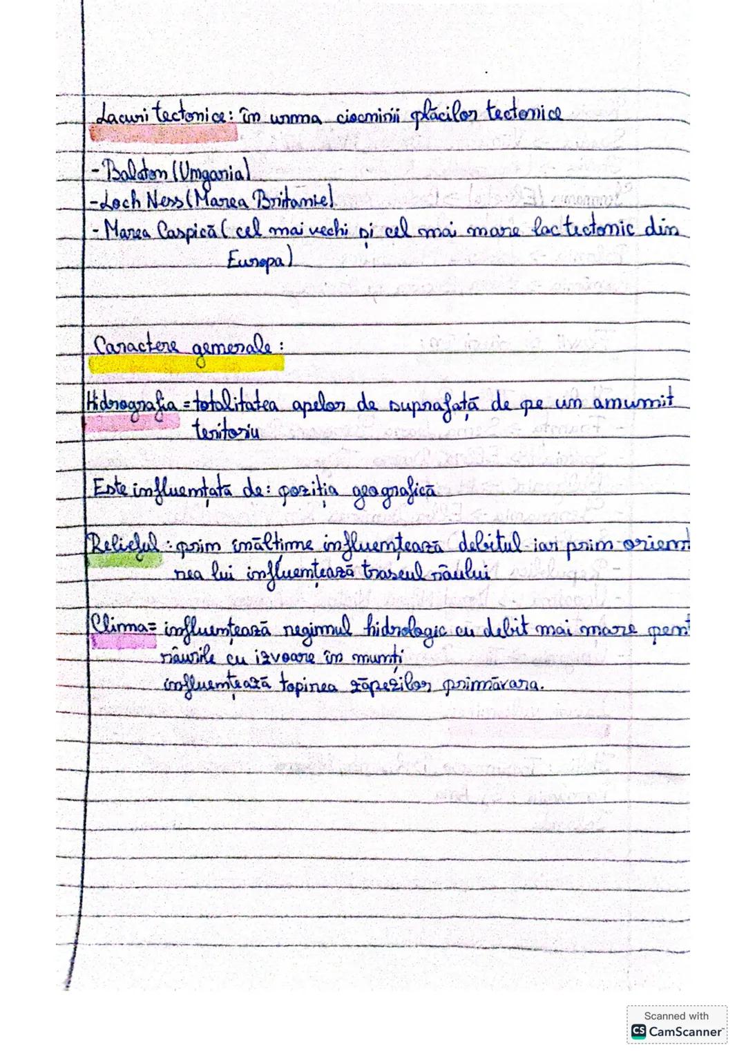 # Hidrografia Europei
Parga - Locul ca lungime si
Volga-locul Zca si debit
Tipuri de scurgere:
-nordic: Peciora (Rusia) Oceamul Anctie
-