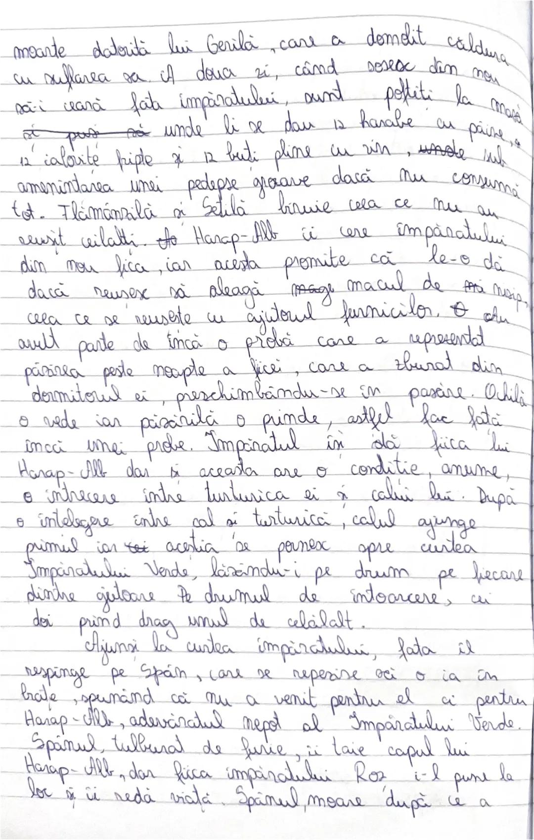 Povestea lui Harap Alb
de Ion Creangă
POVESTIRE
A fost odată un crai bătrân care avea
trei feciori. Intr-o tară îndepărtată, el avea un
fra