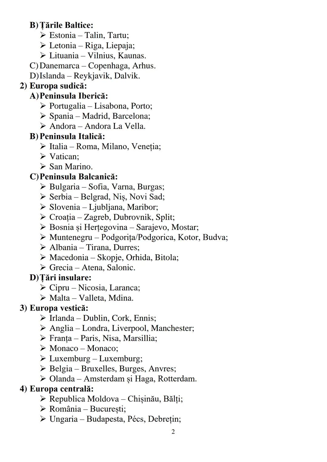 # Europa
Geografie BAC
Elemente Fizico Geografice definitorii
ale Europei şi ale României
Ca Întindere și continuitate Europa are aspectu