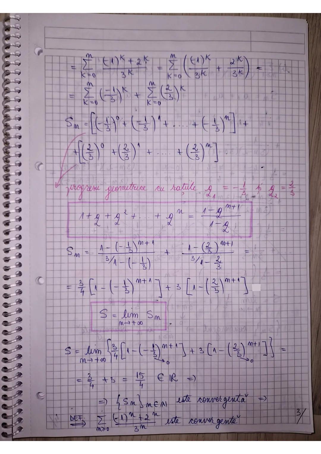 --- OCR Start ---
C
S1- Şururi de numire reale
f
Un sir de mumere reale este o functie $f:N \to \mathbb{R}$,
f(m)=0x , unde $a_{m}$ aute 1.