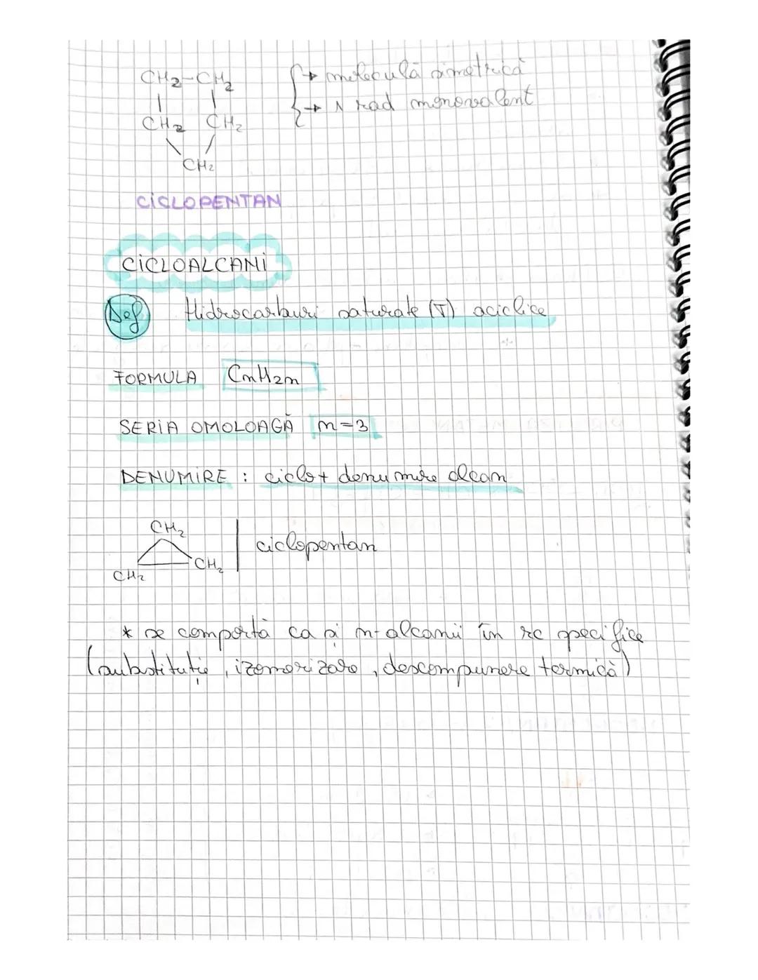 # HIDROCARBURI
Sunt compusi organici care contin in
molecula DOAR C si H
CLASIFICARE
① HIDROCARBURI ALIFATICE
→ SATURATE → ALCANI
→ CICLOALC