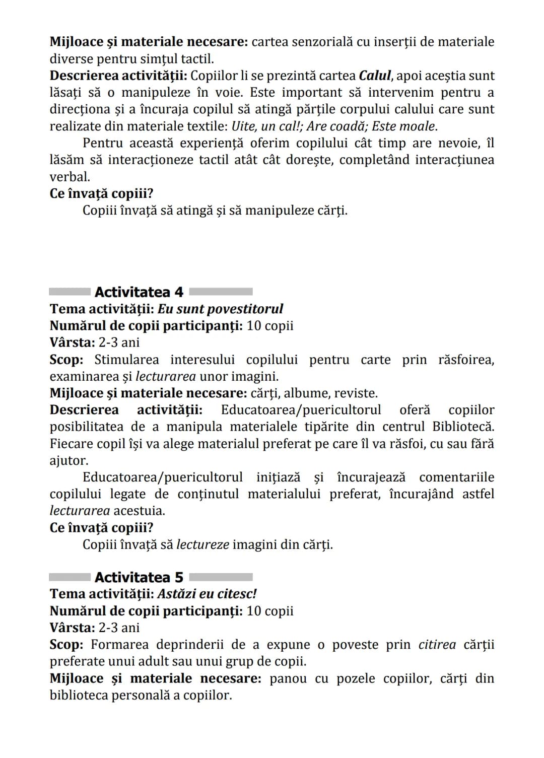 Practici pentru implementarea curriculumului pentru
educaţia timpurie antepreșcolară în România
GHID PRACTIC
pentru
educaţie timpurie
ANTEPR