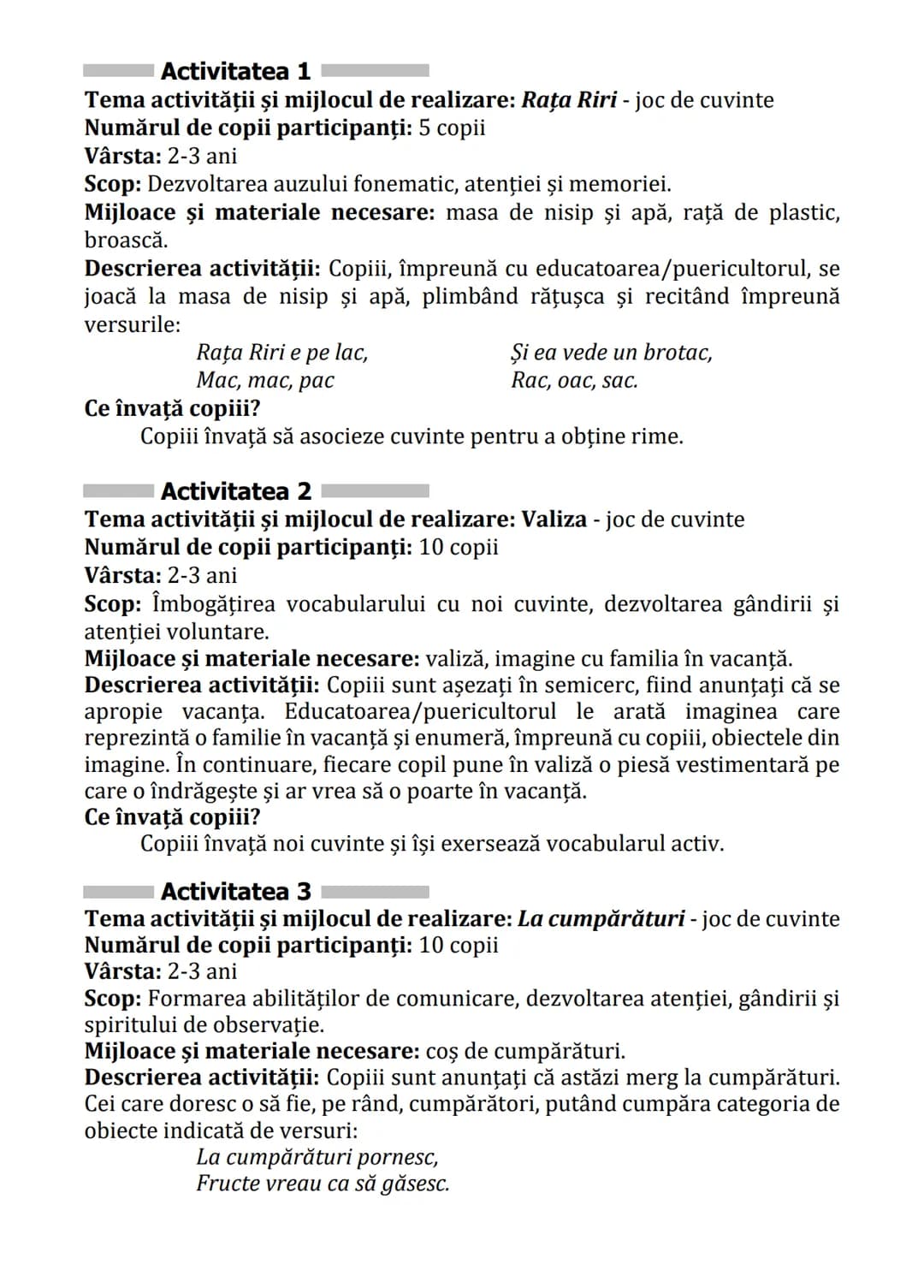 Practici pentru implementarea curriculumului pentru
educaţia timpurie antepreșcolară în România
GHID PRACTIC
pentru
educaţie timpurie
ANTEPR