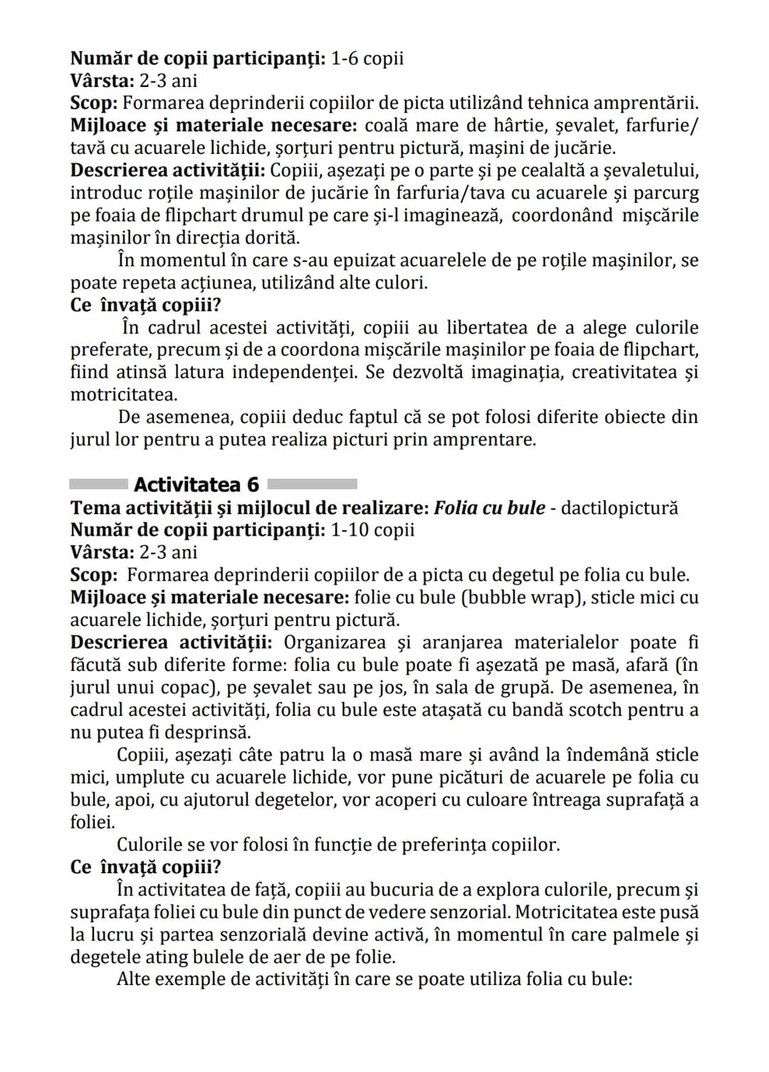 Practici pentru implementarea curriculumului pentru
educaţia timpurie antepreșcolară în România
GHID PRACTIC
pentru
educaţie timpurie
ANTEPR