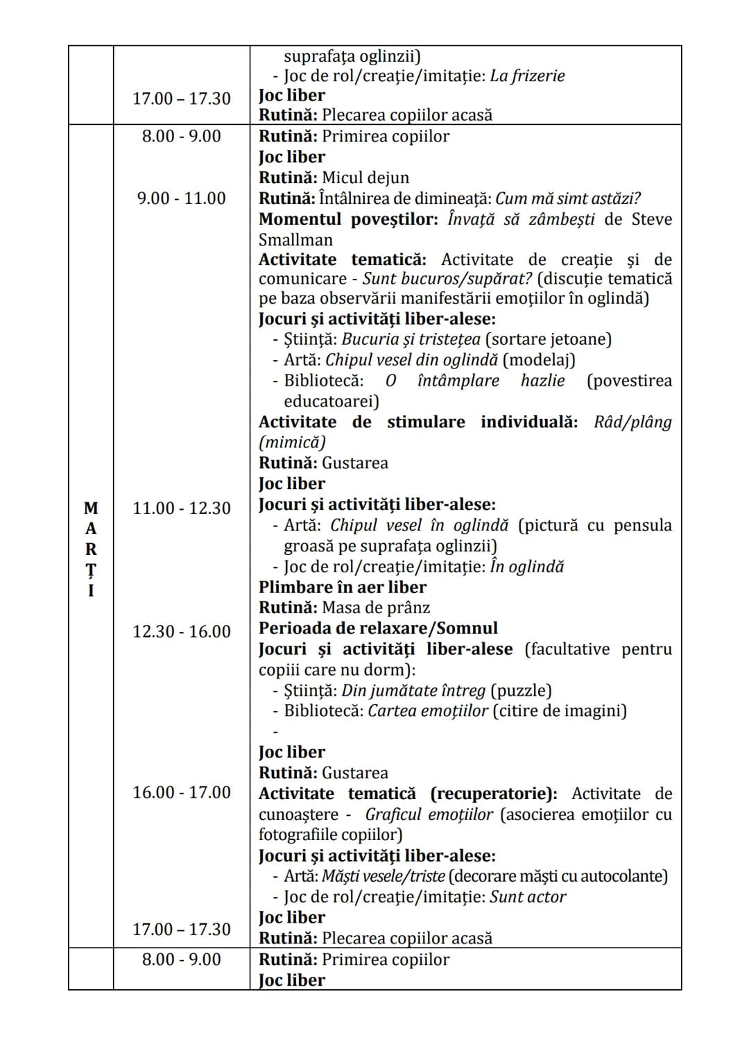 Practici pentru implementarea curriculumului pentru
educaţia timpurie antepreșcolară în România
GHID PRACTIC
pentru
educaţie timpurie
ANTEPR