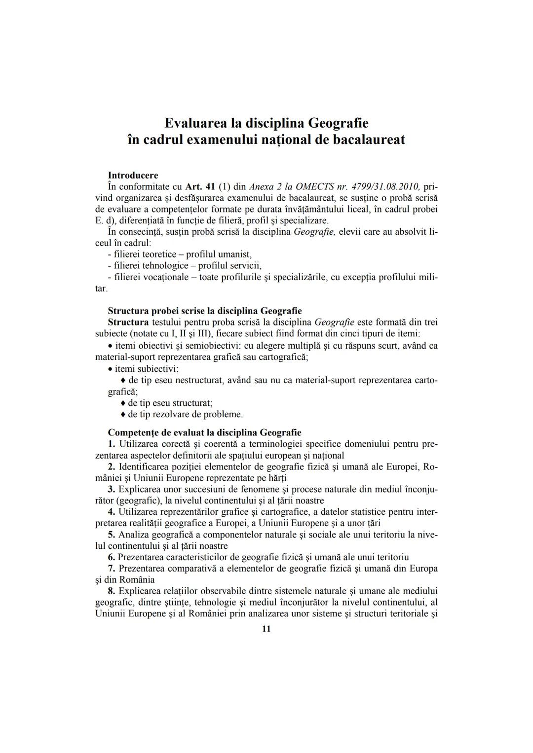 # GEOGRAFIE
•
Ghid de pregătire intensivă
pentru examenul de bacalaureat --- OCR Start ---
Lucrare în conformitate cu programa școlară a e