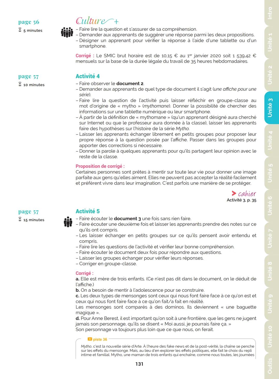 Agir
Coopérer
Apprendre
L'atelier
Méthode
de Français
B1
GUIDE PRATIQUE DE CLASSE
didier
Français Langue Étrangère Agir
Coopérer
Apprendre