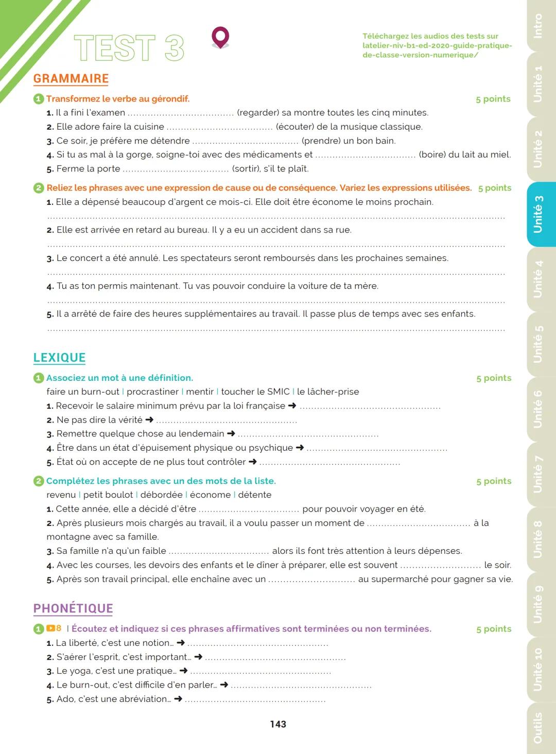 Agir
Coopérer
Apprendre
L'atelier
Méthode
de Français
B1
GUIDE PRATIQUE DE CLASSE
didier
Français Langue Étrangère Agir
Coopérer
Apprendre