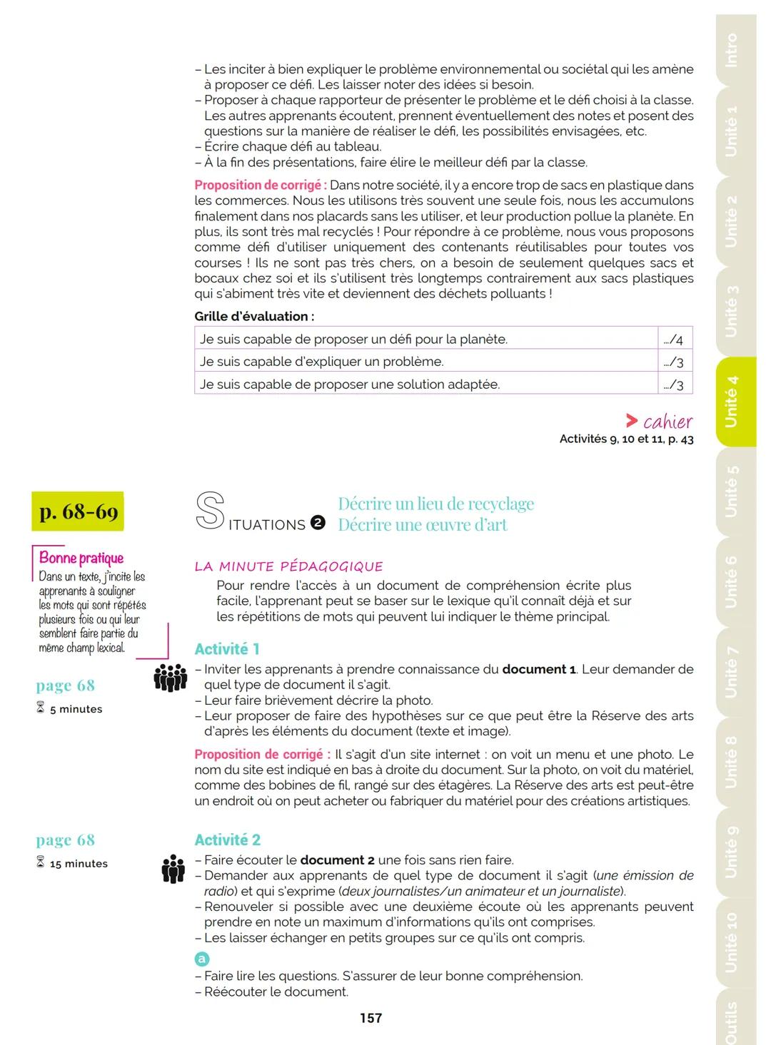 Agir
Coopérer
Apprendre
L'atelier
Méthode
de Français
B1
GUIDE PRATIQUE DE CLASSE
didier
Français Langue Étrangère Agir
Coopérer
Apprendre